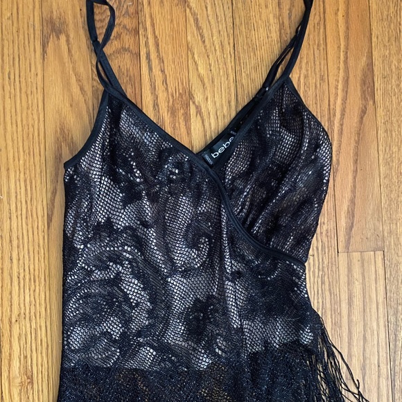 ❤️Y2K Style Bebe Cami Fringe Top❤️ - Picture 2 of 4